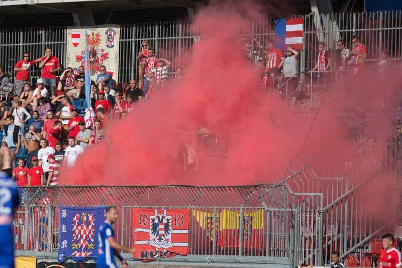 Football. HET Liga. Sigma Olomouc - Zbrojovka Brno. 20.08.2017