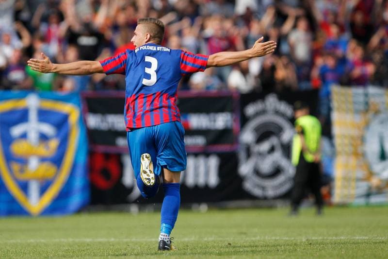 Football. Playoff for III Liga. Polonia Bytom - Ruch Radzionkow. 16.06.2018