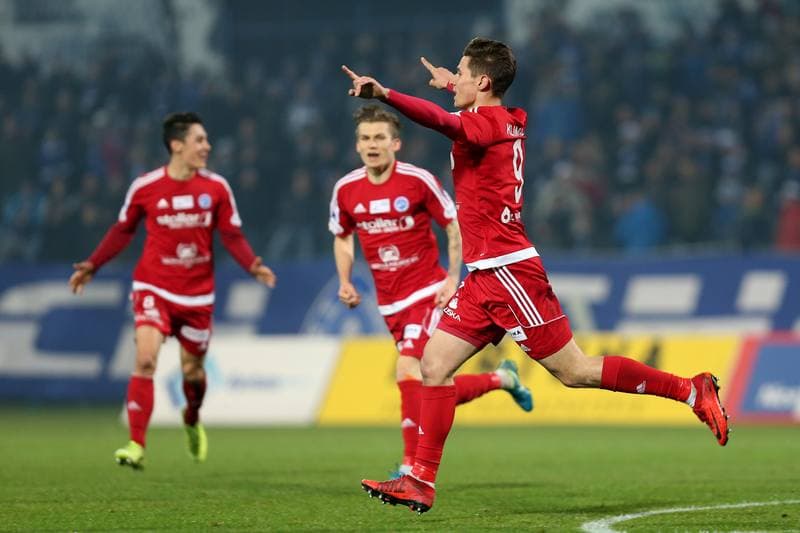 Football. Nice I Liga. Ruch Chorzow - Wigry Suwalki. 22.11.2017