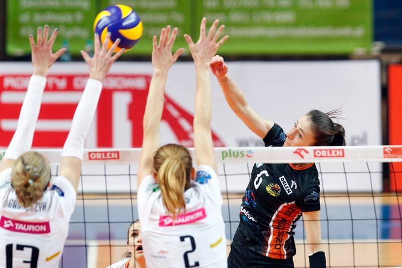 Volleyball. Orlen Liga. MKS Dabrowa Gornicza - KSZO Ostrowiec. 07.01.2017