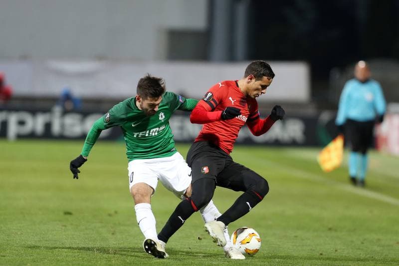 Football. UEFA Europa League. FK Jablonec - Stade Rennais FC. 29.11.2018