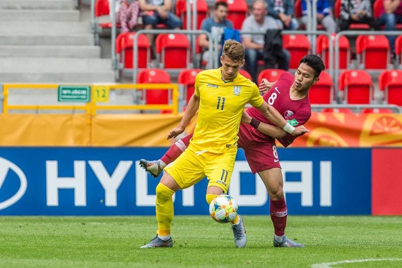 Football. FIFA U-20 World Cup. Qatar - Ukraine. 27.05.2019