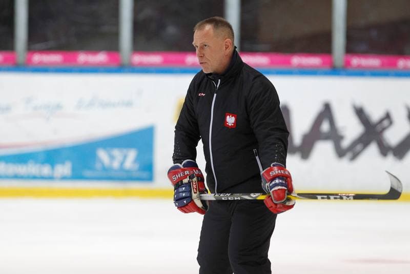 Ice Hockey. Poland national team. Training. 15.02.2018