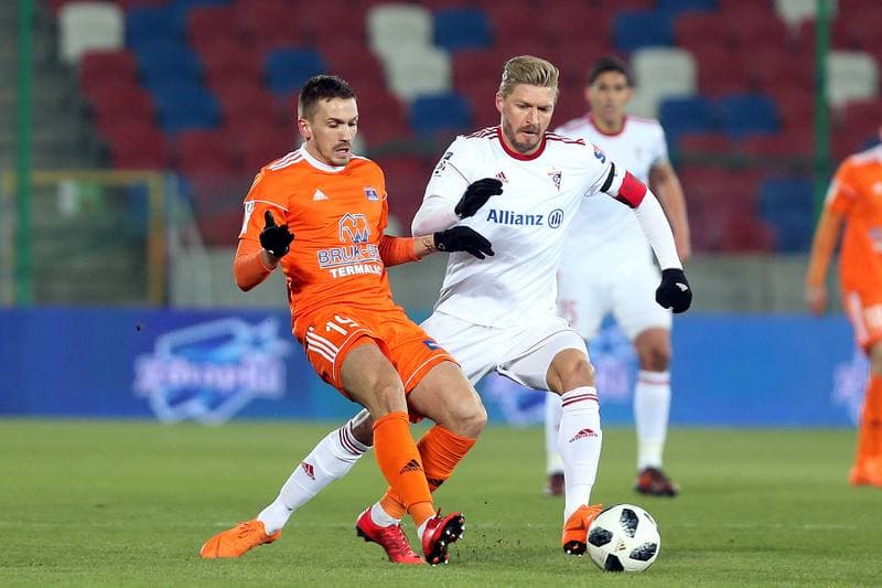 Football. Lotto Ekstraklasa. Gornik Zabrze - Bruk-Bet Termalica Nieciecza. 19.02.2018
