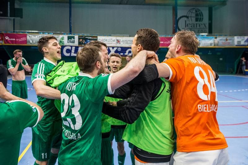 Futsal. Ekstraklasa. Clearex Chorzow - Rekord Bielsko-Biala. 06.05.2019