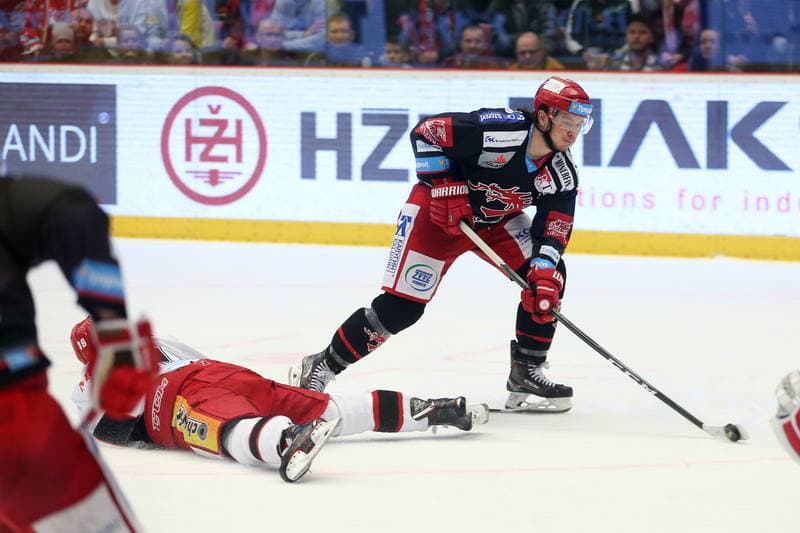 Ice Hockey. TipSport Extraliga. Ocelari Trinec - Mountfield Hradec Kralove. 03.04.2018