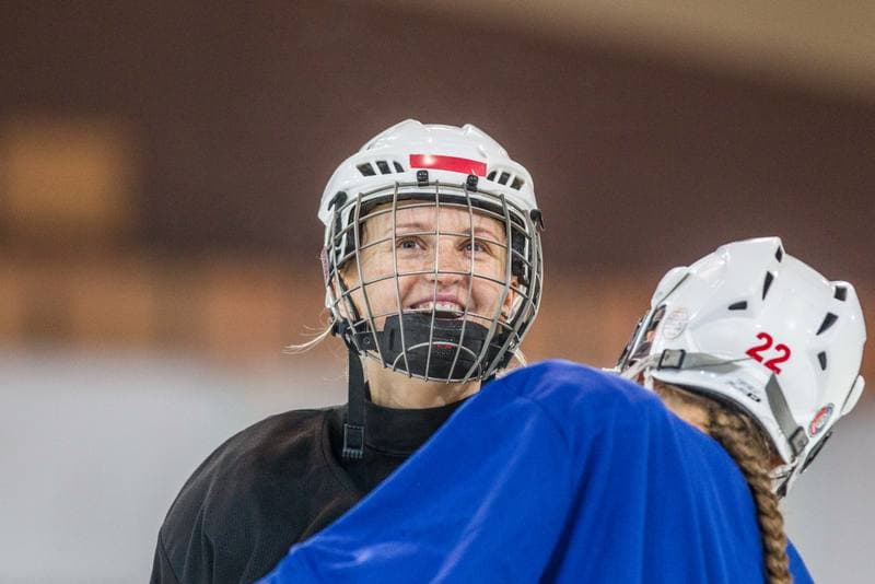 Ice Hockey. Poland national team. Training. 24.09.2019