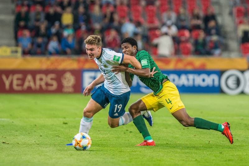 Football. FIFA U-20 World Cup. Argentina - South Africa. 25.05.2019