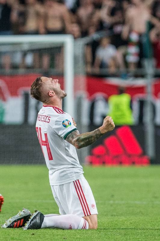 Football. Euro 2020 Qualifiers. Hungary - Wales. 11.06.2019