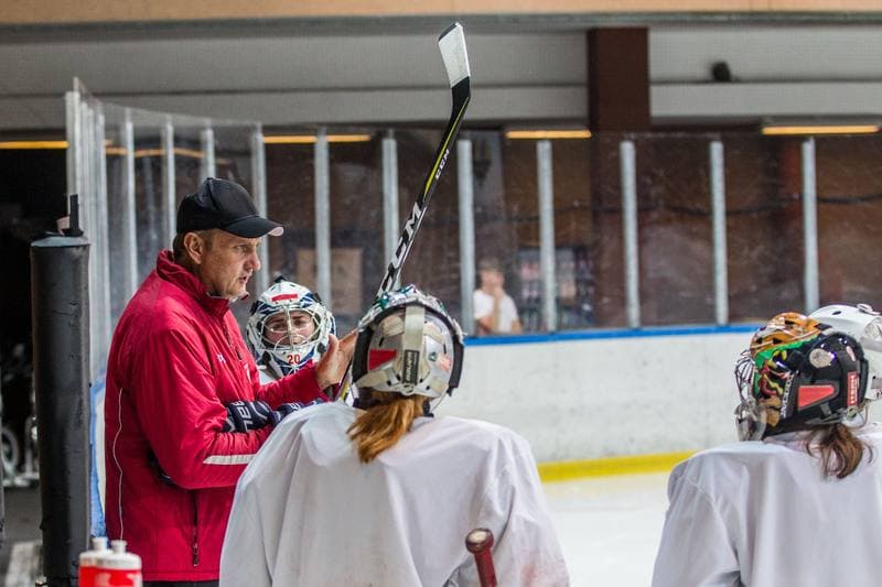 Ice Hockey. Poland national team. Training. 05.09.2019