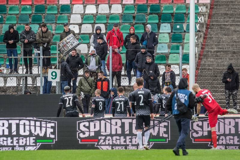 Football. Lotto Ekstraklasa. Zaglebie Sosnowiec - Slask Wroclaw. 05.05.2019