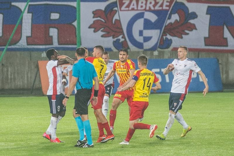Football. PKO BP Ekstraklasa. Gornik Zabrze - Korona Kielce. 19.06.2020