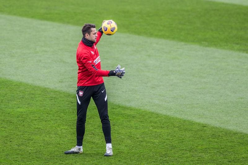 Football. Poland national team. Training. 12.11.2020