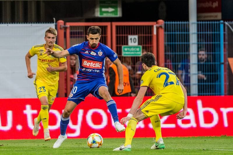 Football. UEFA Champions League. Piast Gliwice - BATE Borisov. 17.07.2019