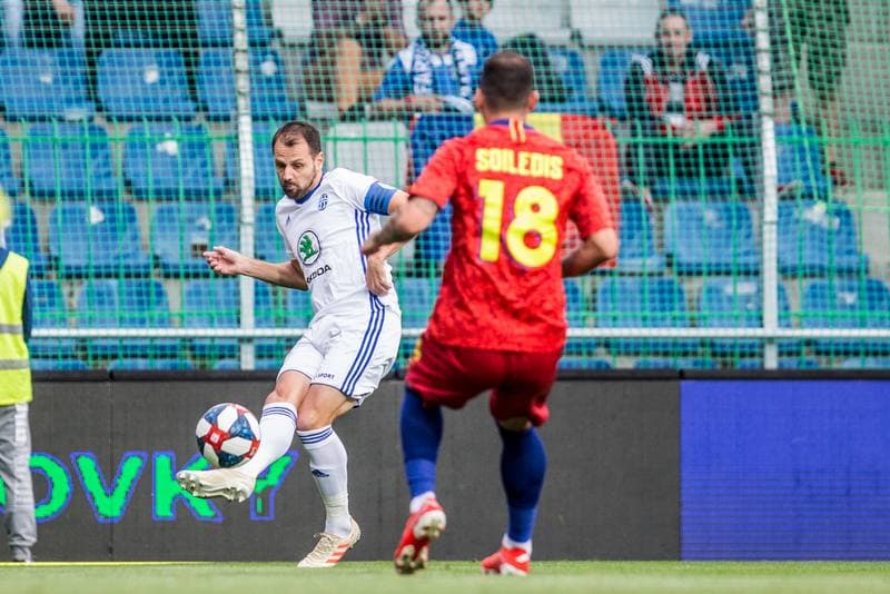 Football. UEFA Europa League. FK Mlada Boleslav - FCSB. 15.08.2019