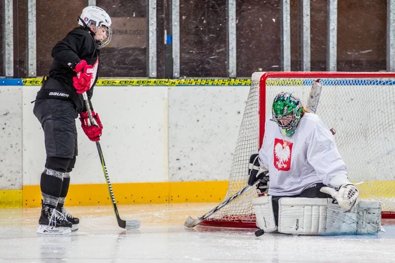 Ice Hockey. Poland national team. Training. 05.09.2019