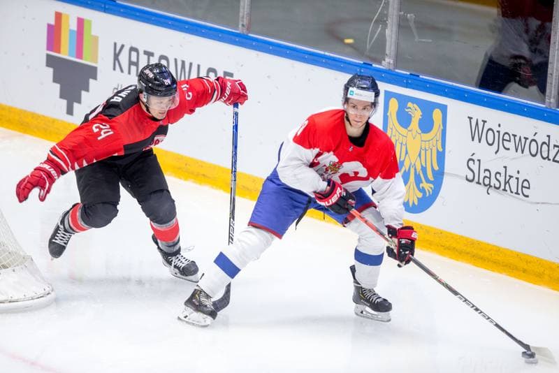 Ice Hockey. World Championship Division 1 Group B. Serbia - Japan. 26.04.2022