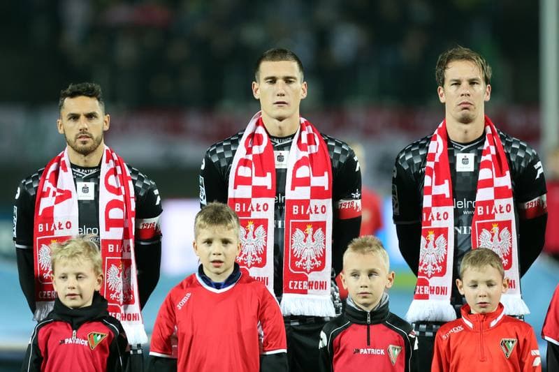 Football. Lotto Ekstraklasa. Zaglebie Sosnowiec - Jagiellonia Bialystok. 05.11.2018