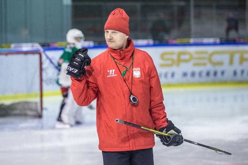 Ice Hockey. Poland national team. Training. 31.03.2022