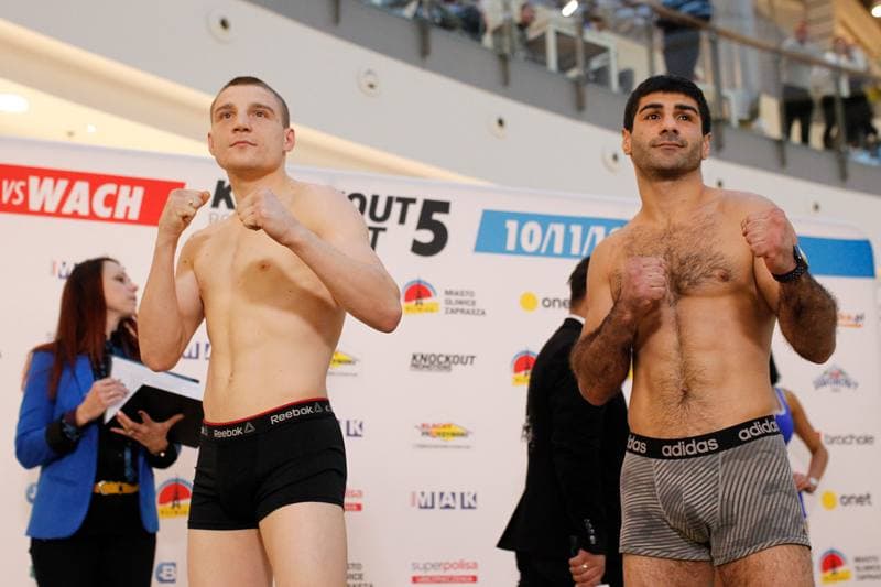 Boxing. KnockOut Boxing Night 5. Weigh-In. 09.11.2018