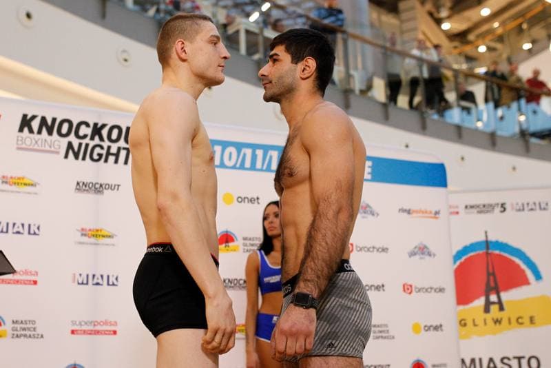 Boxing. KnockOut Boxing Night 5. Weigh-In. 09.11.2018