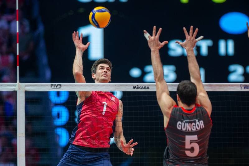 Volleyball. FIVB Men's World Championship. USA - Turkey. 04.09.2022