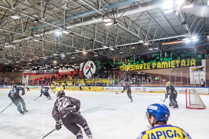 Ice Hockey. Polska Hokej Liga. GKS Katowice - Tauron Podhale Nowy Targ. 30.12.2021
