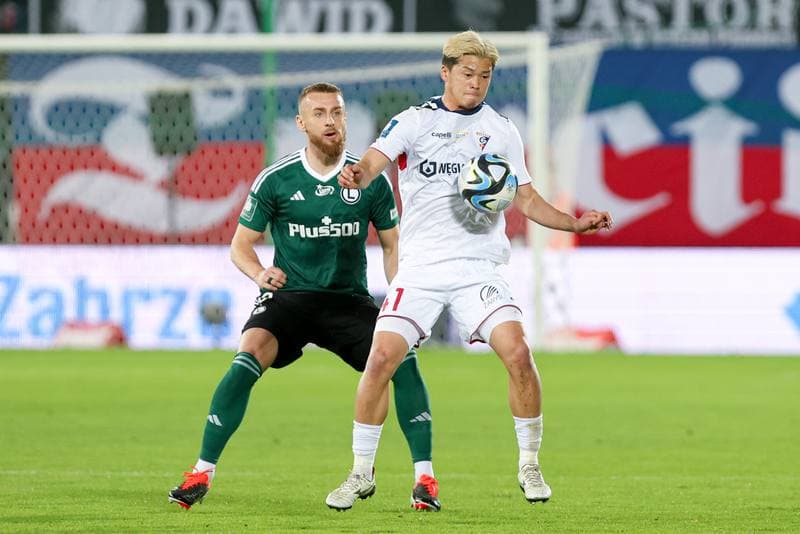 Football. PKO BP Ekstraklasa. Gornik Zabrze - Legia Warsaw. 01.04.2024