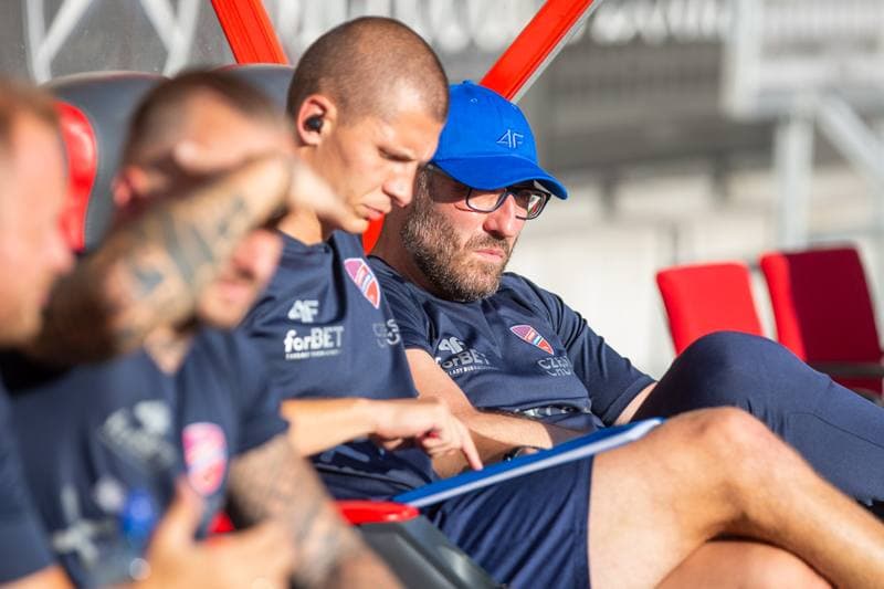 Football. UEFA Conference League. Spartak Trnava - Rakow Czestochowa. 04.08.2022