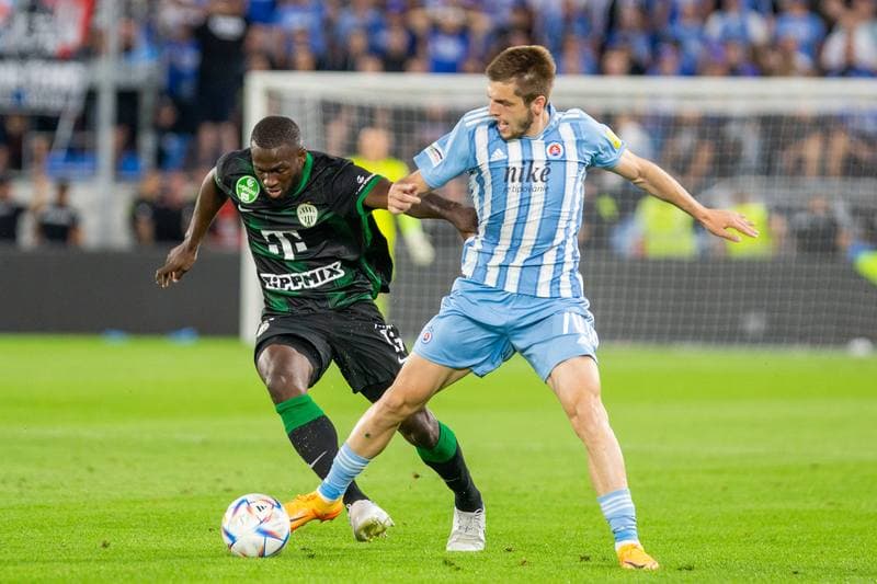 Football. UEFA Champions League. Slovan Bratislava - Ferencvaros. 27.07.2022