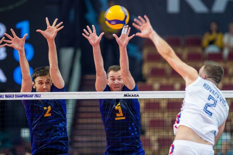 Volleyball. FIVB Men's World Championship. Ukraine - Serbia. 27.08.2022