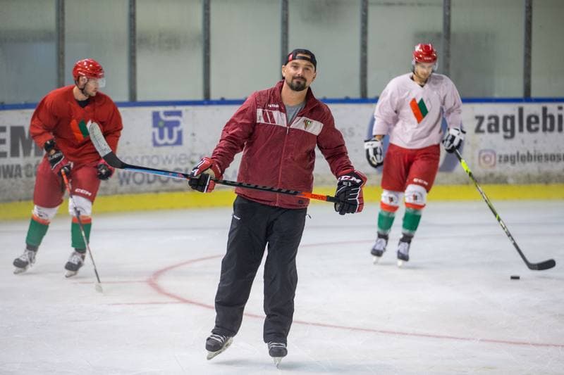 Ice Hockey. Zaglebie Sosnowiec. Training. 02.08.2022