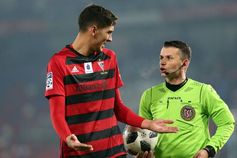 Football. Lotto Ekstraklasa. Gornik Zabrze - Arka Gdynia. 15.12.2018