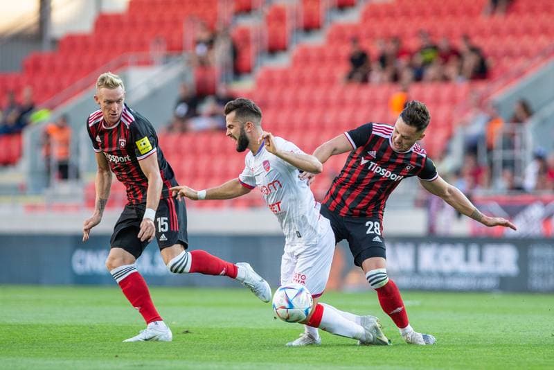 Football. UEFA Conference League. Spartak Trnava - Rakow Czestochowa. 04.08.2022