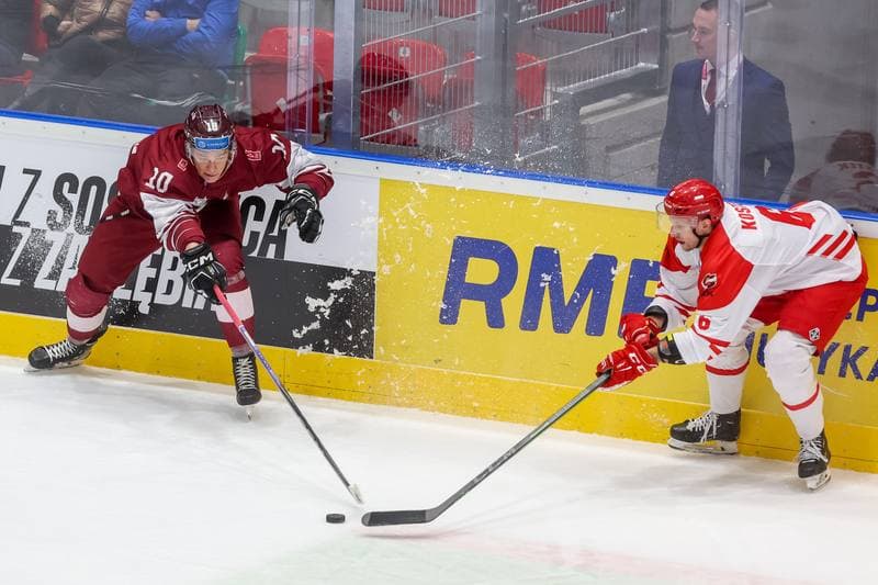 Ice Hockey. EIHC. Poland - Latvia. 10.11.2023