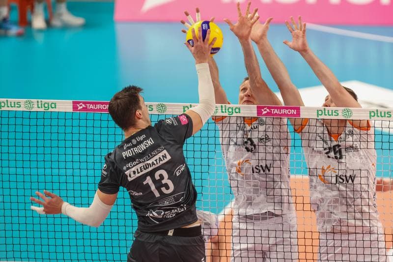 Volleyball. PlusLiga. Jastrzebski Wegiel - Enea Czarni Radom. 16.11.2023
