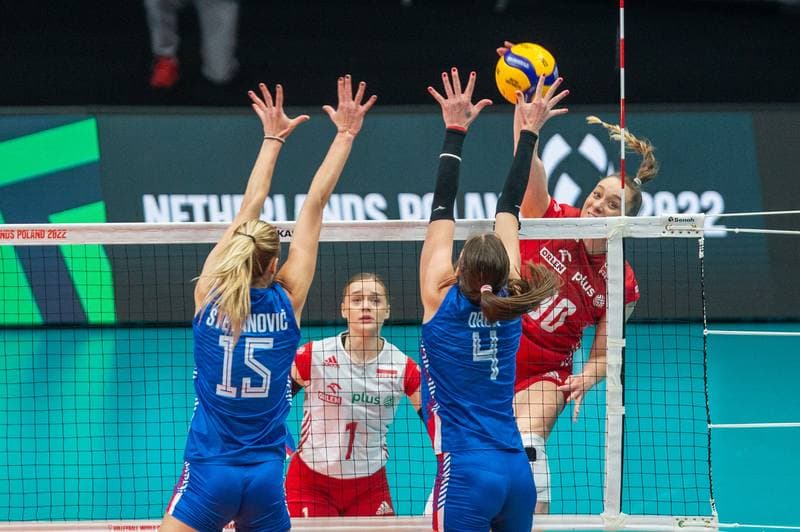 Volleyball. FIVB Women's World Championship. Serbia - Poland. 11.10.2022
