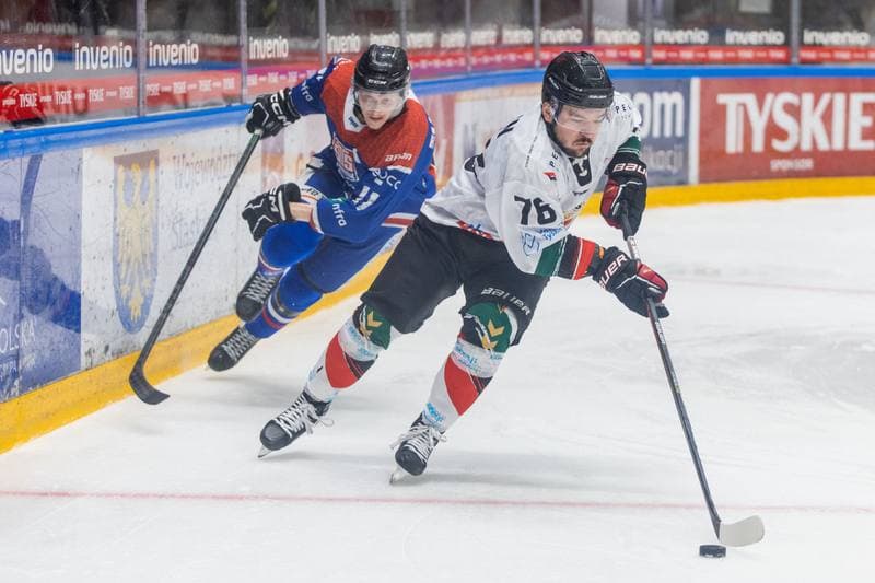 Ice Hockey. Polska Hokej Liga. GKS Tychy - Marma Ciarko STS Sanok. 04.11.2022