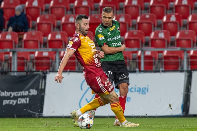 Football. Fortuna I Liga. GKS Tychy - Chojniczanka Chojnice. 11.11.2022