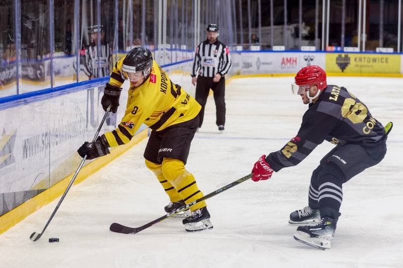 Ice Hockey. Tauron Hokej Liga. GKS Katowice - Comarch Cracovia. 26.11.2023