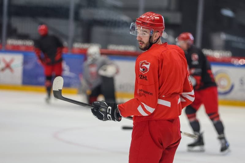 Ice Hockey. Poland national team. Training. 10.04.2023