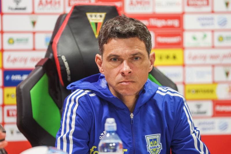 Football. Fortuna I Liga. GKS Tychy - Arka Gdynia. 08.04.2023