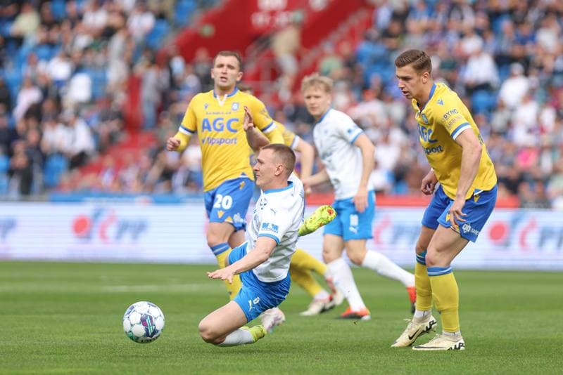Football. Fortuna:Liga. Banik Ostrava - FK Teplice. 31.03.2024