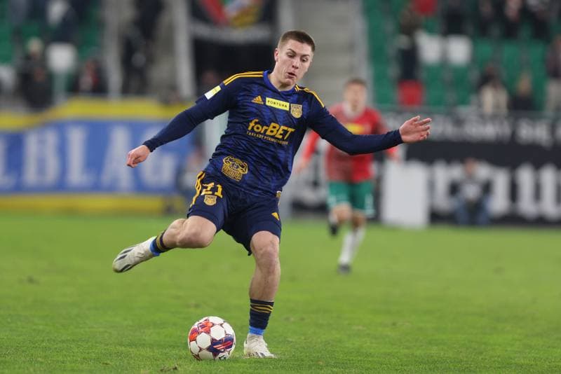Football. Fortuna I Liga. Zaglebie Sosnowiec - Arka Gdynia. 12.11.2023