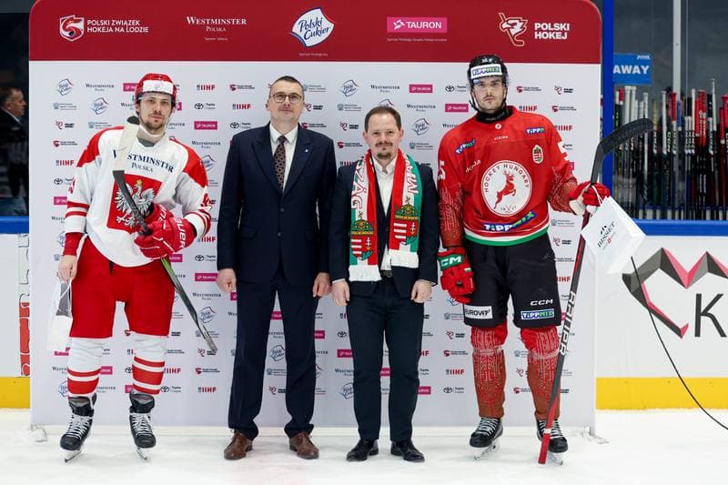 Ice Hockey. Friendly Match. Poland - Hungary. 13.04.2024