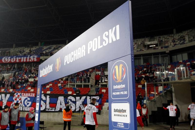 Football. Totolotek Puchar Polski. Gornik Zabrze - Lechia Gdansk. 27.02.2019