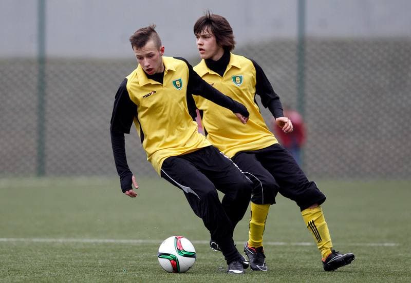 Football. Friendly Match. GKS Katowice - Wisla Krakow. 26.02.2015