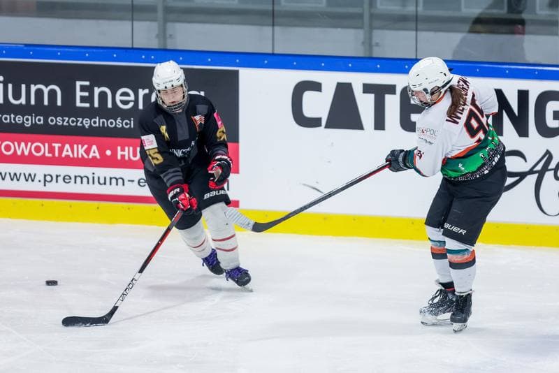 Ice Hockey. Tauron Liga Kobiet. Kojotki Naprzod Janow - KS Cracovia 1906. 17.12.2023