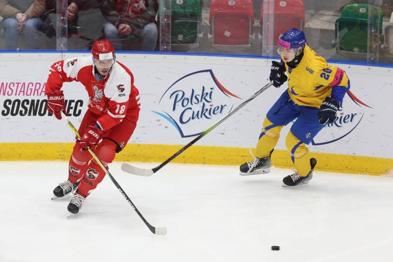 Ice Hockey. Olympic Qualification. Poland - Ukraine. 09.02.2024