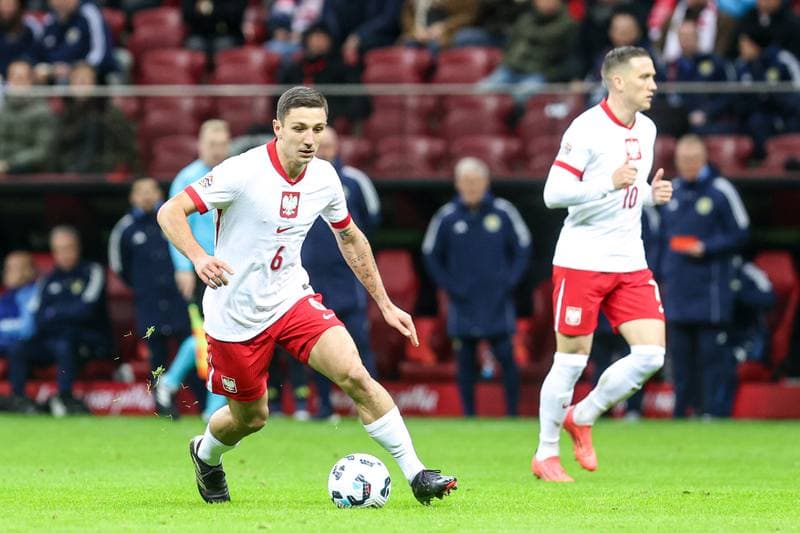 Football. UEFA Nations League. Poland - Scotland. 18.11.2024